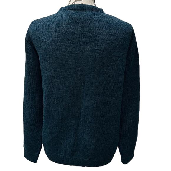 Vintage Columbia Thunderbird Wool Knit Button-down Cardi - Picture 2 of 7